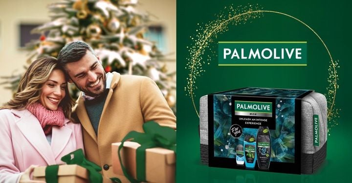 Palmolive Men Refreshing zestaw świąteczny z kosmetyczką zdjęcie 2