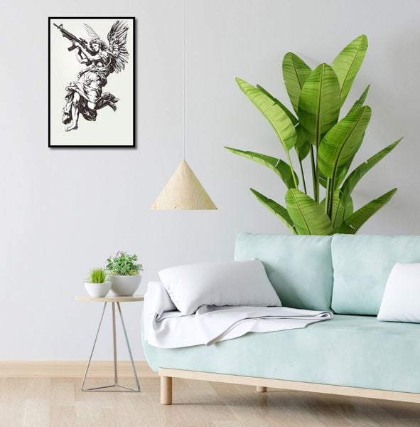 Plakat 40x60cm Anioł Wojny zdjęcie 4