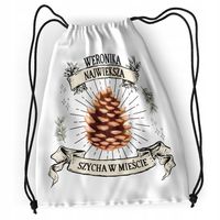 Plecak Dla Weroniki Szkolny Worek Torba Z Nadrukiem Ze Zdjęciem