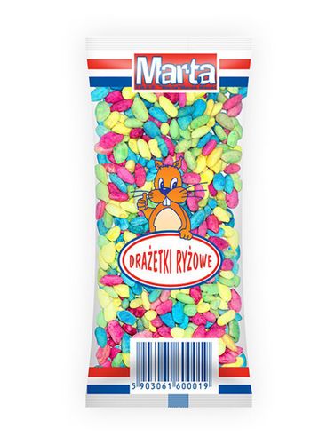 Marta drażetki ryżowe owocowe 30g na Arena.pl