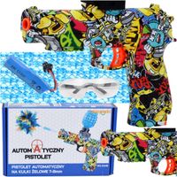 PISTOLET KARABIN NA KULKI WODNO ŻELOWE AUTOMATYCZNY ZESTAW AUTOMAT
