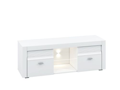 Meble do salonu ERKO 2 biały połysk na Arena.pl