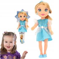 Księżniczka Lodu Duża Lalka Zabawka Ruchome Elementy Bajka Kraina Lodu