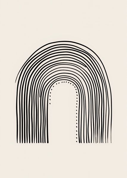 Plakat 67,5x95cm Symetria Łuku zdjęcie 1