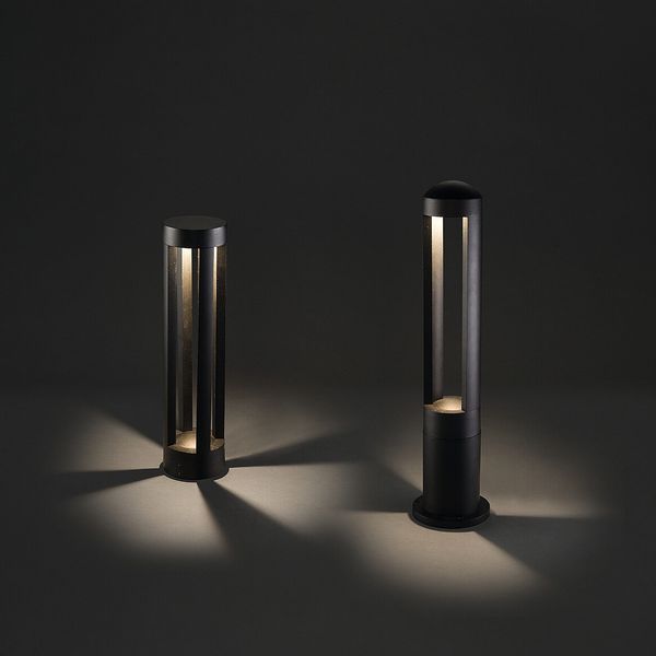 Lampa stojąca TEPIC 9508 LED 9W 3000K ogrodowy słupek czarny zdjęcie 4