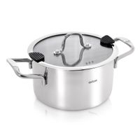 Garnek Orion Venice z Pokrywką Stalowy Nierdzewny 24 cm 6,2L Premium