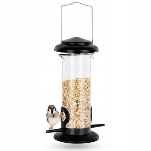 Karmnik DLA PTAKÓW wiszący budka na karmę ziarno balkon taras ogrodowy na Arena.pl