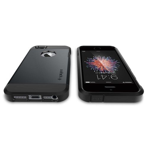 Spigen Tough Armor do iPhone 5s/ iPhone SE metal slate na Arena.pl