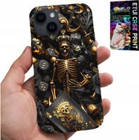 ETUI DO IPHONE 14 - KRÓL POKER KOŚCI AS WZORY DLA MEN +SZKŁO