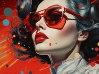 Plakat 80x60cm Wizja Przyszłości