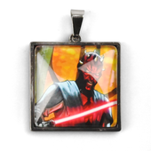 Darth Maul | 4 cm | Metal Szkło | Brelok Zawieszka | Star Wars Unlimited