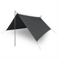 Tarp Supertarp Shadow Grey Helikon zadaszenie biwakowe 3x3m