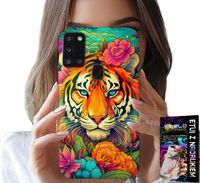 ETUI DO SAMSUNG GALAXY A21s - ZWIERZĘCE WZORY TYGRYS TYGRYSEK CASE