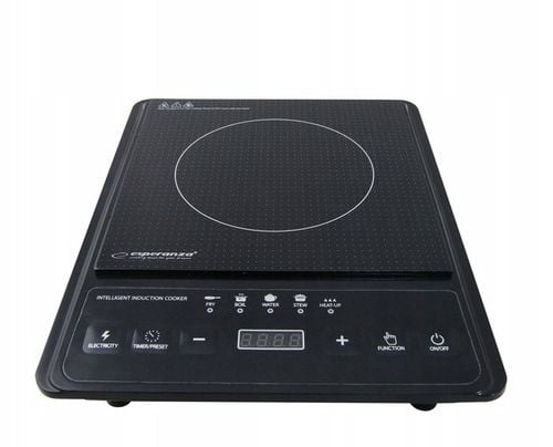 PŁYTA INDUKCYJNA KUCHENKA ELEKTRYCZNA 2000W TIMER na Arena.pl