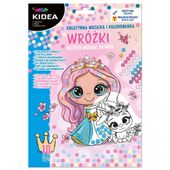 mozaika i kolorowanka wróżki kidea 8798