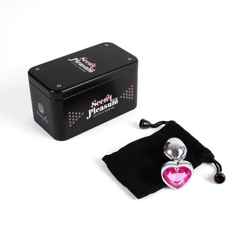 pink heart metal butt plug na Arena.pl
