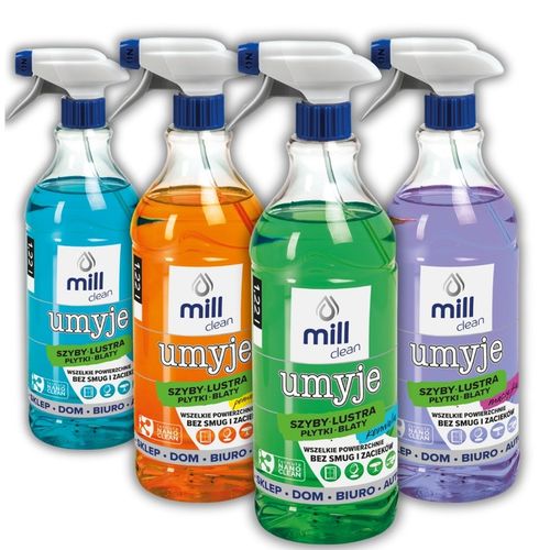 Mill Clean UMYJE Płyn do Mycia Szyb Luster Glazury Mix 4,88l na Arena.pl