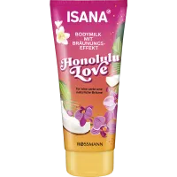 Brązujące mleczko do ciała Isana Honolulu limitowana edycja