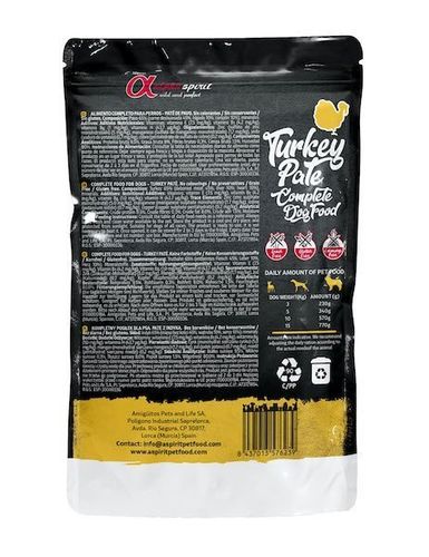 Alpha Spirit turkey pate 100g na Arena.pl