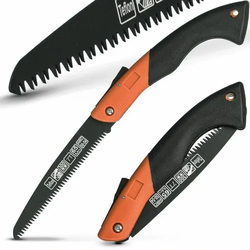 PIŁA RĘCZNA DO GAŁĘZI DRZEWA OGRODU OSTRA DŁUGA zdjęcie 1