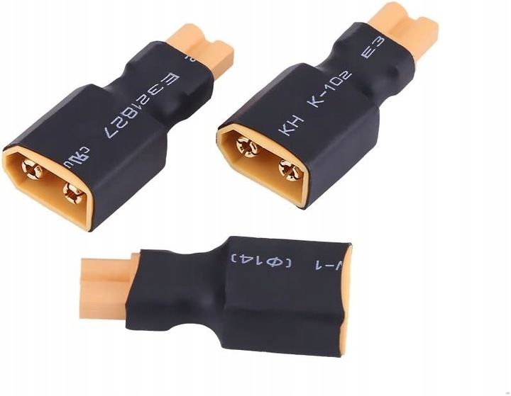 5 stk Adapter Plug Converter Bateria XT30 do XT60 zdjęcie 6