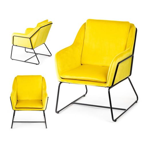 Fotel Stella Black Yellow na Arena.pl