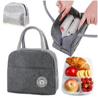 Lunch box torba termiczna śniadaniowa izolacyjna na jedzenie piknik plażę