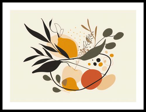 Plakat 55x40cm Botaniczny Wir na Arena.pl