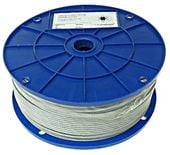 lina stalowa ocynkowana w pcv 4.0mm czerwona 200mb - 200.0 mb - lin 3/4 cz