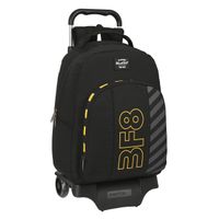 Torba szkolna z kółkami BlackFit8 Zone Czarny 32 x 42 x 15 cm