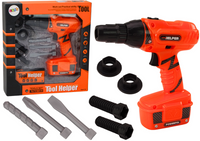 Wiertarka Dla Majsterkowicza Na Baterie Pomarańczowy Wiertła Śrubki
