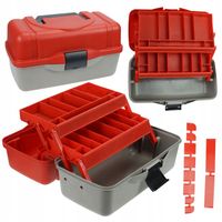 SKRZYNKA PUDEŁKO WĘDKARSKIE HOKKAIDO 3 POZIOMY MOCNE DLA WĘDKARZA