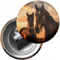 Magnes na lodówkę z otwieraczem KOŃ KONIE JAZDA KONNA HOBBY HORSE