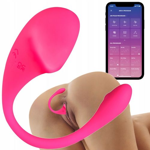 Wibrujące Jajko do Waginy Sterowane Aplikacją APP na Arena.pl