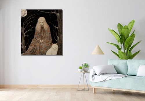 Obraz 90x100cm Stróżka Leśna na Arena.pl