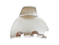 Francuska klamra do włosów beżowa 5x7 cm