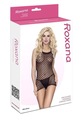 Siateczkowa Sukienka Mini Roxana 6673 S/M na Arena.pl