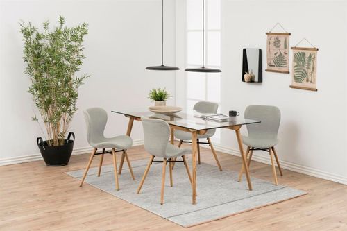 Krzesło Batilda Sand tapicerowane na Arena.pl