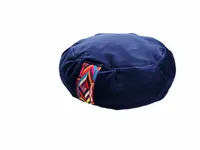 Emaga Zafu, poduszka do medytacji - granatowy aksamit