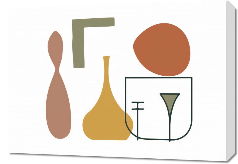 Obraz 70x50cm Naczynia zdjęcie 1