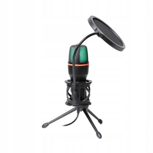 Mikrofon Do Komputera PC POJEMNOŚCIOWY USB LED RGB na Arena.pl