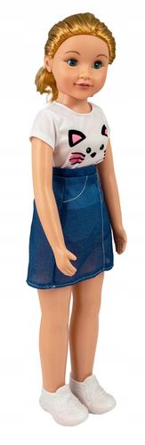 SMILY PLAY Duża lalka 70 cm księżniczka długie włosy na Arena.pl