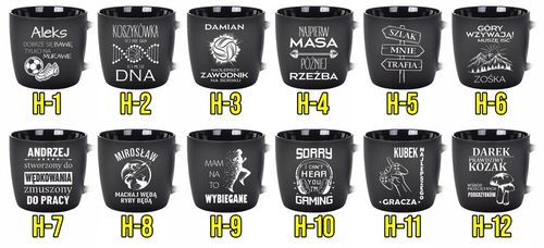 KUBEK z GRAWEREM nadrukiem Śmieszny PREZENT NA URODZINY DZIEŃ CHŁOPAKA na Arena.pl