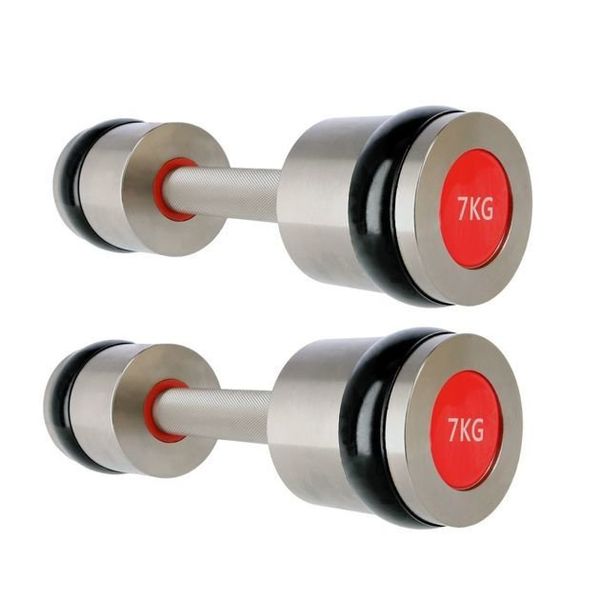 Hantle chromowane HH07 HMS 2x7 kg zdjęcie 1