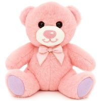 bambly lawendowy miś pluszowy pluszak maskotka przytulanka różowy 15cm