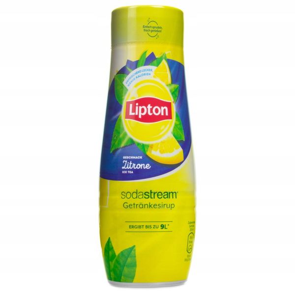 SYROPY SODASTREAM LIPTON ICE TEA CYTRYNA GREEN ZIELONA HERBATA zdjęcie 3