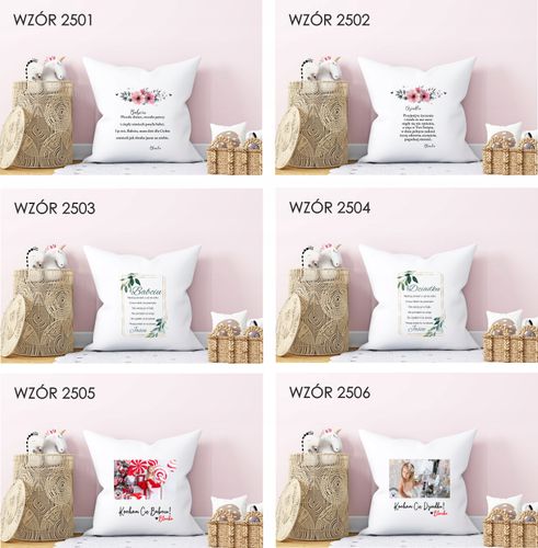 Poduszka PREZENT dla dziadków KOCHAM CIĘ na Arena.pl