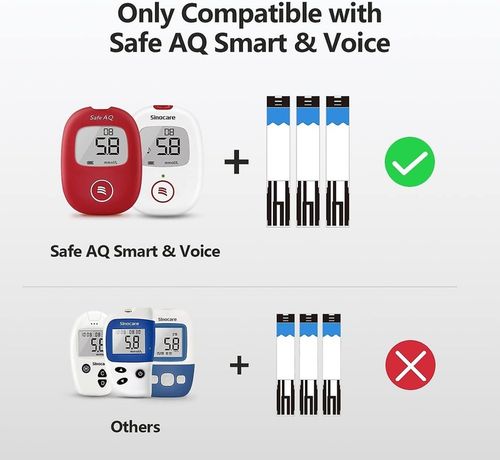 AQ SMART/VOICE 50szt paski do badań szczepionki we krwi (bez monitora) na Arena.pl