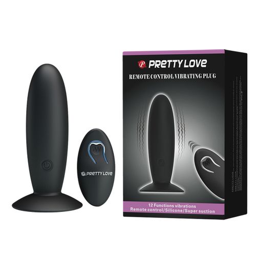 PRETTY LOVE   REMOTE CONTROL VIBRATING PLUG 12 function na Arena.pl