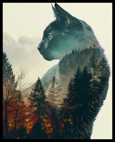 Plakat 40x50cm Koci Duch Lasu na Arena.pl